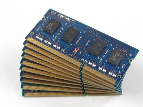 10x 8GB- Assorted DDR3L-1333 PC3L-10600 Laptop SODIMM RAM