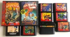 Lot of 10 SEGA Genesis Games (9 Games + Sonic & Knuckles) Cartridges Have Wear.