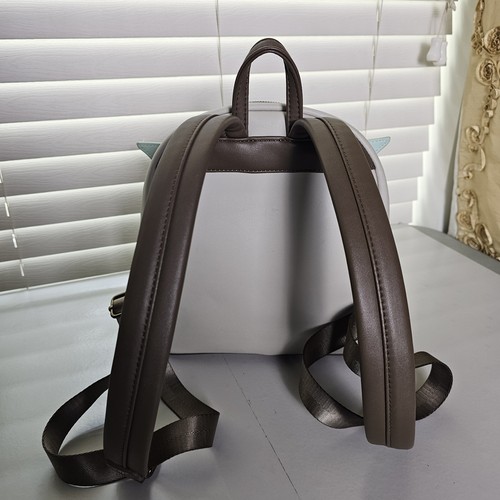 Loungegly Star Wars Mandalorian Mini Rucksack The Child Grogu Disney Tasche 3D grau - Bild 3 von 14