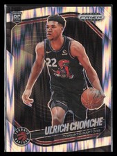 Ulrich Chomche 2024-25 Panini Prizm Black #236 Skewed #/249