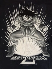 Vintage 90s Dragon Ball Z Shirt Anime Promo Manga Shonen Jump Goku TV Show RARE