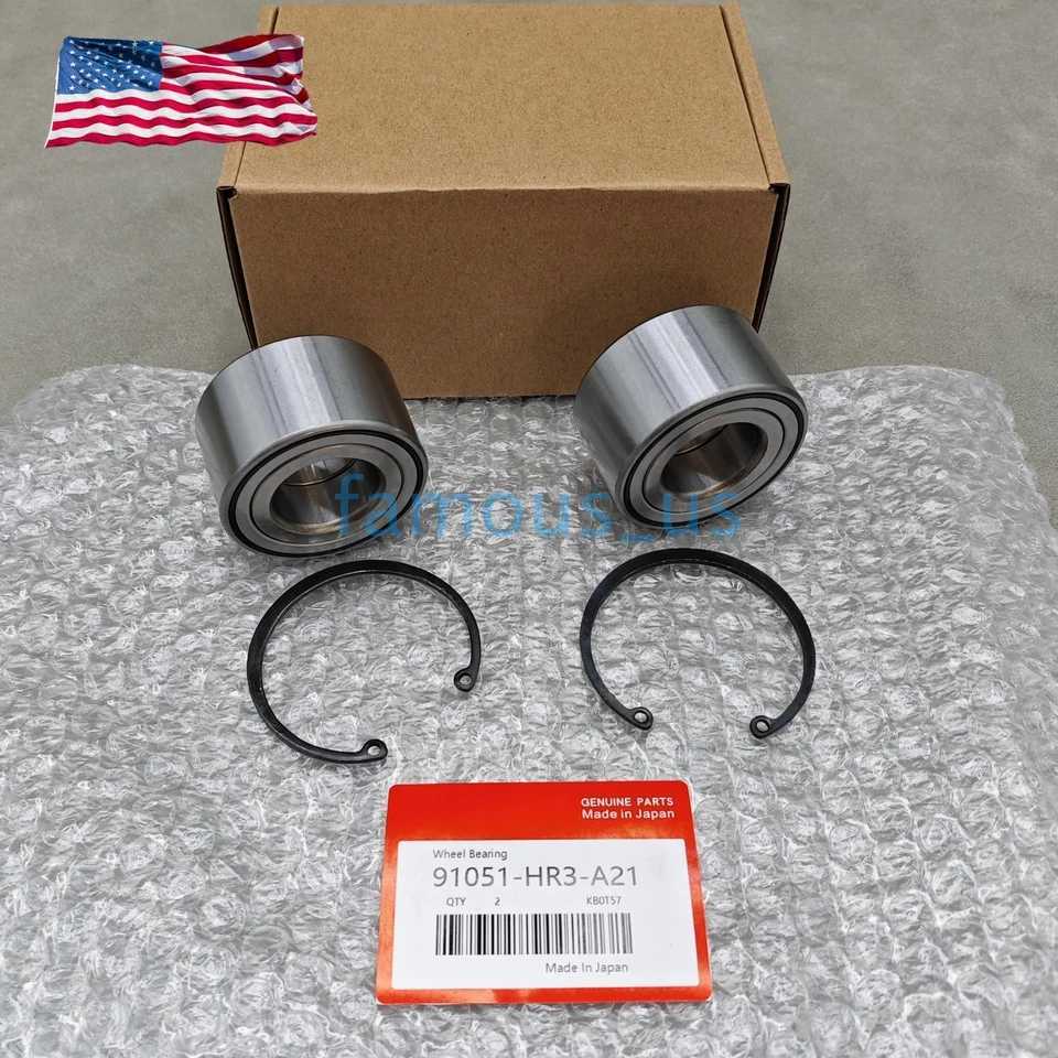 2PCS  Front WHEEL Bearing Circlip For Honda TRX420 Rancher 420 4X4 2014-24 !US Foto 3 de 4