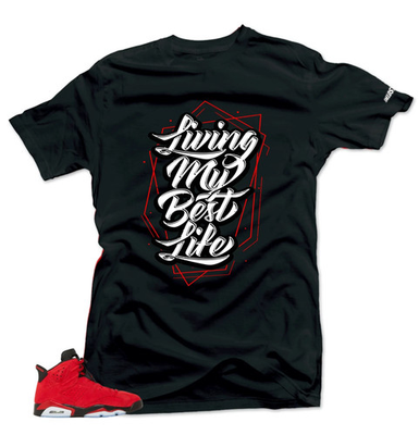 #ad Shirt To Match JD 6 Toro Bravo My Best Life Sneaker tee $6.88