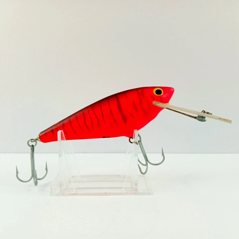 De Colección Bagley MONSTER SHAD Buzo Extra Profundo Negro Rayas sobre Naranja MSD-118 BUENO Foto 3 de 4