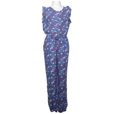 Summer Vibes, Jumpsuit, Gr&ouml;&szlig;e: 134, Blau/Pink/Rot, Viskose, Sonstiges #10F