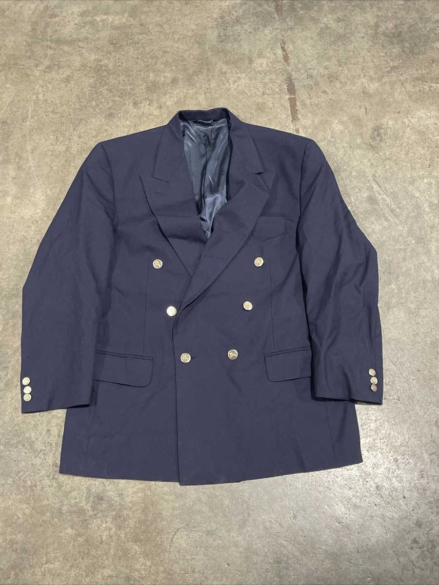 Burberry Blue Double-Breasted Suits & Blazers for Men for sale | eBay
