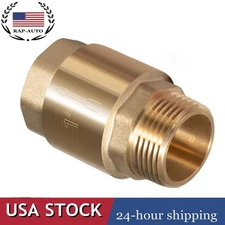 1" NPT One Way Brass Check Valve Female Pipe Thread for Well Pump SP0465X-100