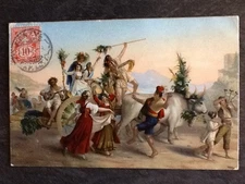 CP THICK ILLUSTRATED RETURN PILGRIMAGE - OX CHARIOT - 39487