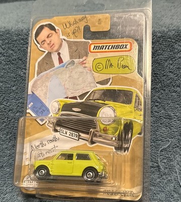 2020 MATCHBOX MR BEAN MINI COOPER DIE-CAST VEHICLE with protective case 