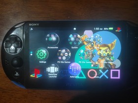 PS Vita 2000 Blue Black 