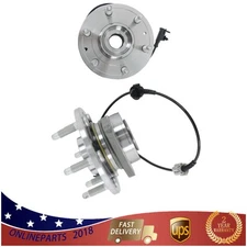 2× Front Wheel Bearing Hub Assy For Chevy Silverado 1500 2007-2013 4WD 515096