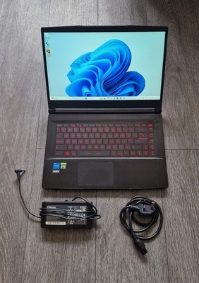MSI GF63 THIN Gaming Laptop - RTX 3050, i5-11400h, 8gb Ram, 512gb SSD - 144hz. 