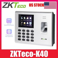ZKteco K40 Access Control TCP/IP USB Clock Biometric Fingerprint Time Attendance