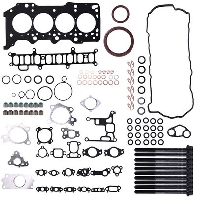 Für Mazda 3 6 CX-5 2.2 Diesel Steuerkettensatz+ Kopfdichtung Set+ Kopfschrauben