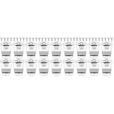 18 pcs Stainless Steel Mic Hanger Clips Microphone Clip Hooks cb radio mount