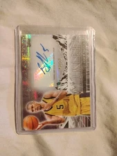 2024 Jalen Rose Topps Midnight Horizon Auto /50 #HS-JR