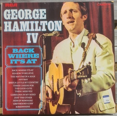 George Hamilton IV Back Where Its At 12'' Vinyl LP
