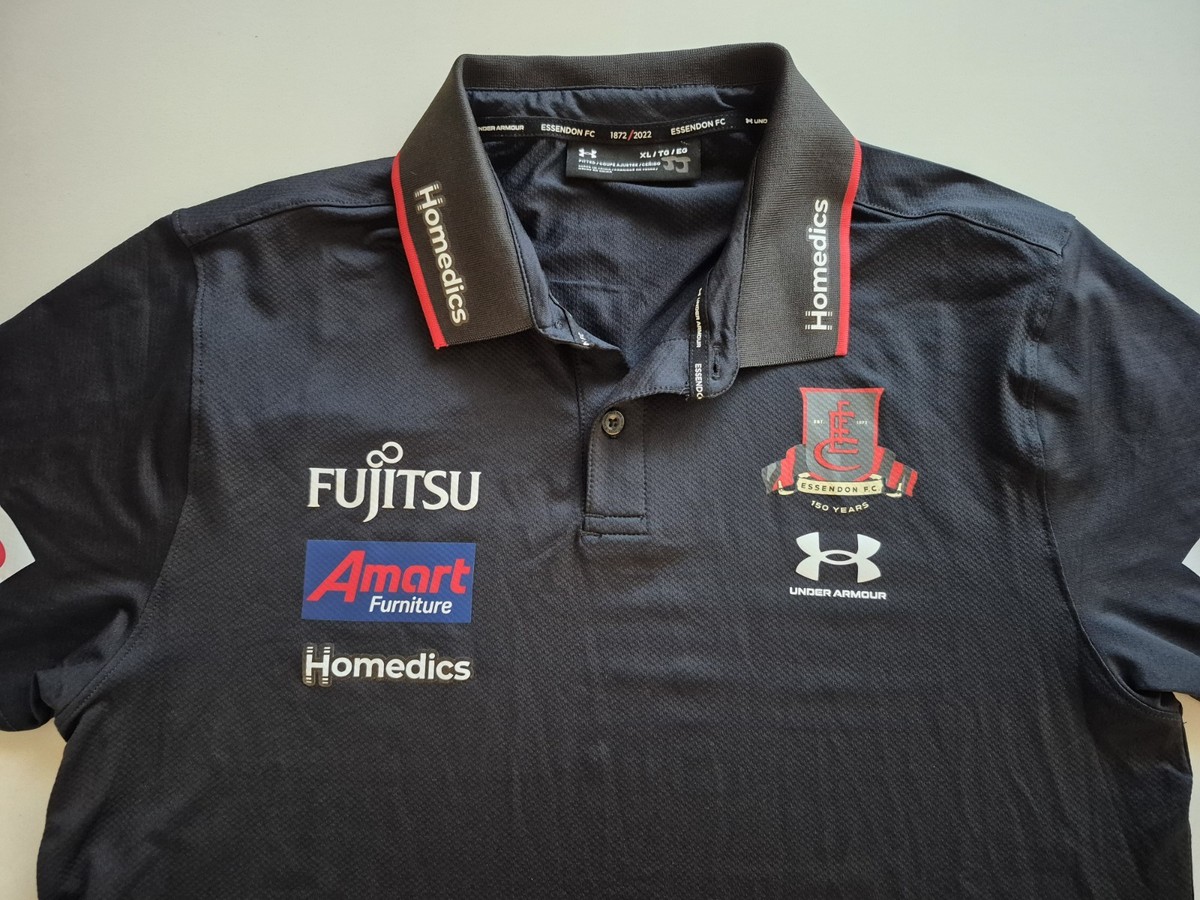 2022 Essendon Bombers 100 Years training jersey T Shirt AFL media