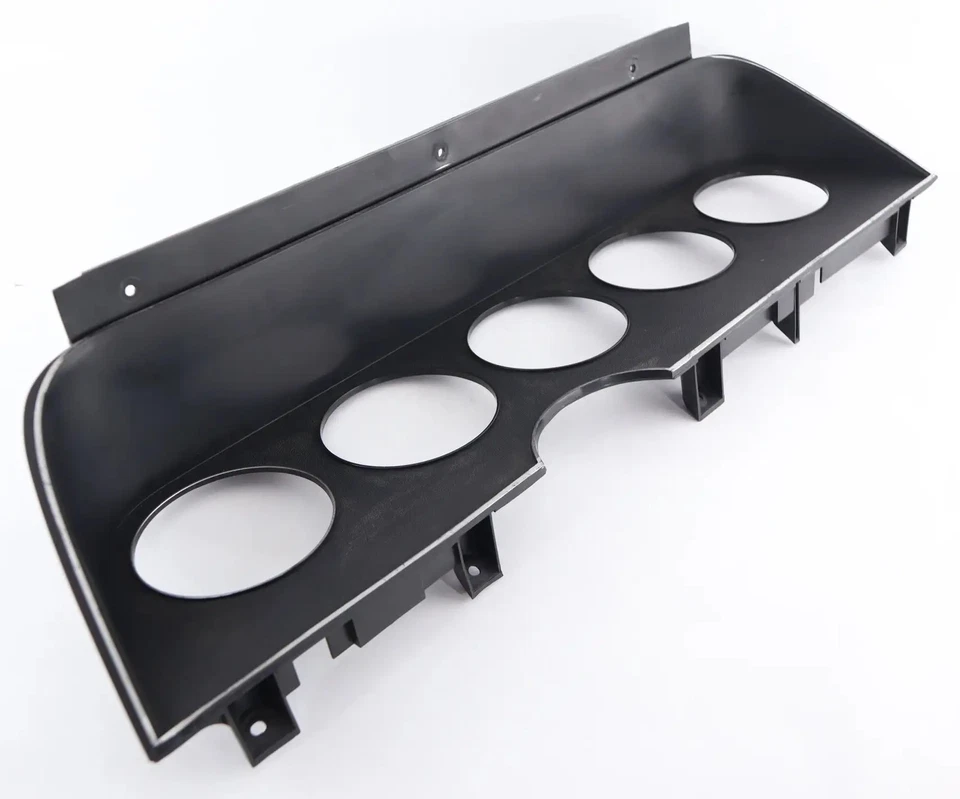 Ford Ranchero 77-79 Medidor de tablero Instrumento Cluster Bisel Borde Negro Foto 3 de 4