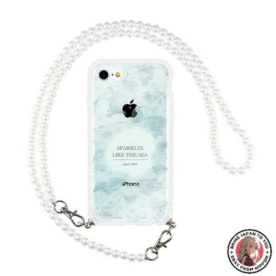 NEW Gourmandies Disney Character IIIIfit Loop_Pearl Case Ariel for iPhone SE