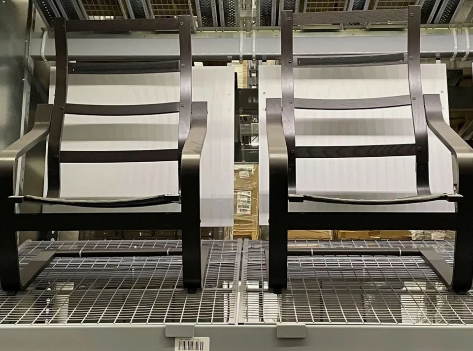 Sillón Ikea POANG SOLO MARCO, negro-marrón 200.698.52 - NUEVO Foto 3 de 3