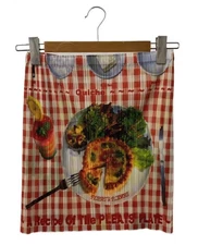 Pleats Please Issey Miyake Quiche Vegetable Pattern Transfer Skirt PP71-JG824 JP