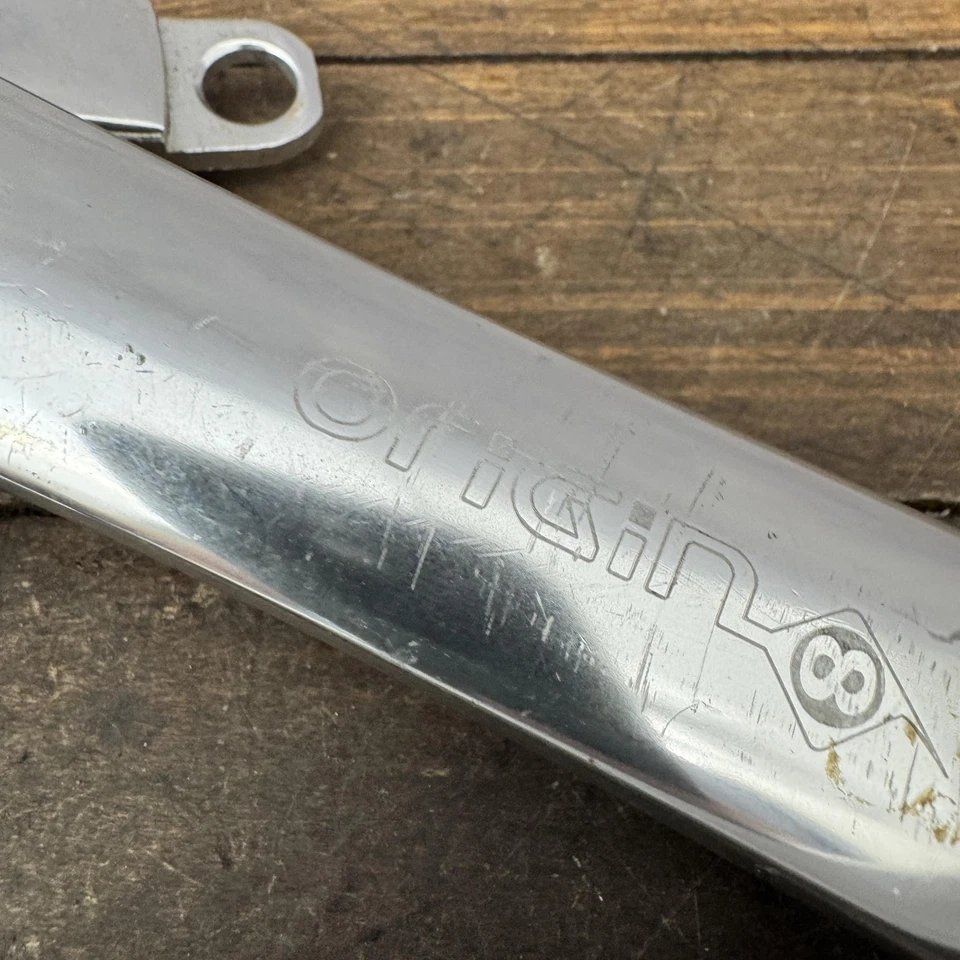 Juego de bielas Origin8 130 BCD 155 mm brazos bielas triple plata bicicleta de carretera 155 Foto 2 de 4