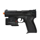 UKARMS 666AF Spring Pistol w/ Laser and Flashlight Black Finish FPS 120