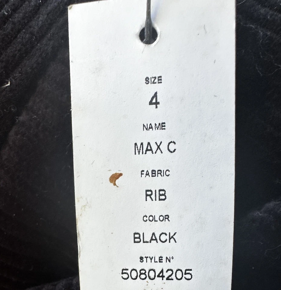 Pantalones Theory Pana Max C 50804205 Negros Talla 4 Nuevos con Etiquetas Foto 2 de 3