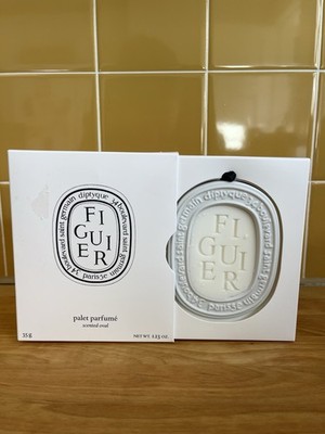 NEW Diptque FIGUIER (Fig Tree) Palet Perfume Scented Oval 35 g 1.23 oz in Box