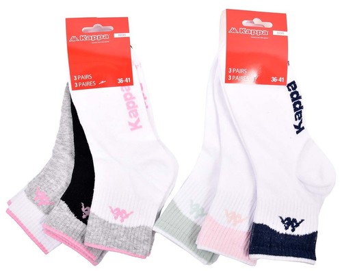 Chaussettes KAPPA QUARTER Couleurs - 6 pcs 1043, Pointure - 36/41 6 pcs 1043 - Imagen 4 de 4