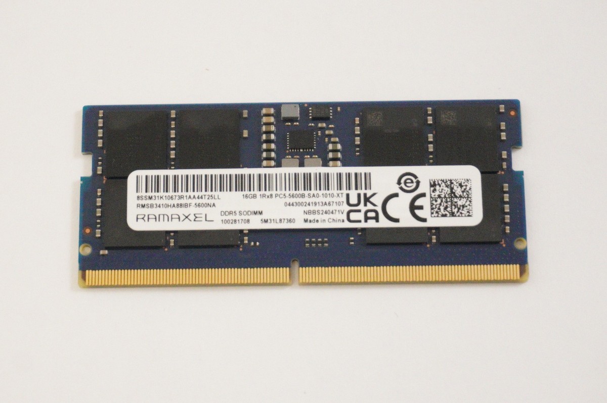 RMSB3410HA88IBF-5600NA Ramaxel Technology 16GB DDR5 PC5-5600B SO