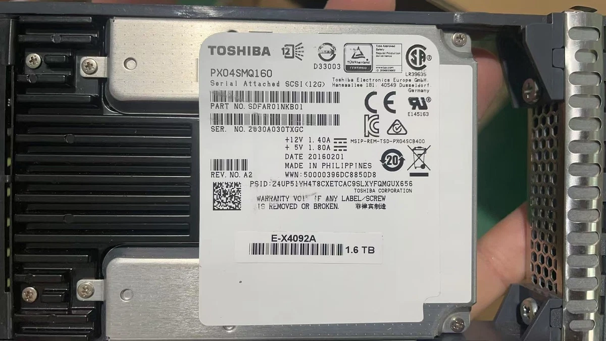 Toshiba 1.6 TB Storage Capacity Solid State Drives for sale | eBay