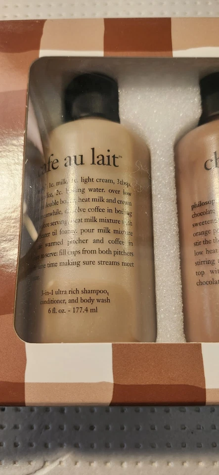 Philosophy The Cookbook Chocolate Lovers Body Wash Set Chocolate Cream Hazelnut - Image 4 of 4