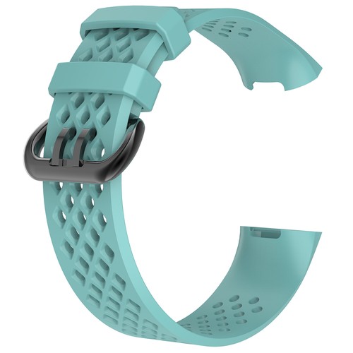 For Fitbit Charge 3 4 Strap Sports Replacement Wristband Silicone Buckle Band - Picture 44 of 45