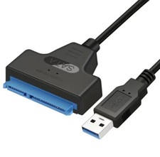 SATA to USB 3.0 Adapter Cable for 2.5 inch Hard Drive HDD/SSD Hard Drive, Black