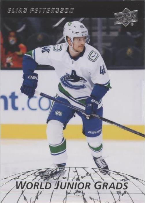 2022-23 Upper Deck Series 2 - Elias Pettersson #WG-10 - 1 of 1