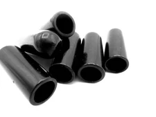 5/16" OD Round End Cap Cover Flex Push On Pipe Pole Bolt Fits 5/16" OD 1" Length