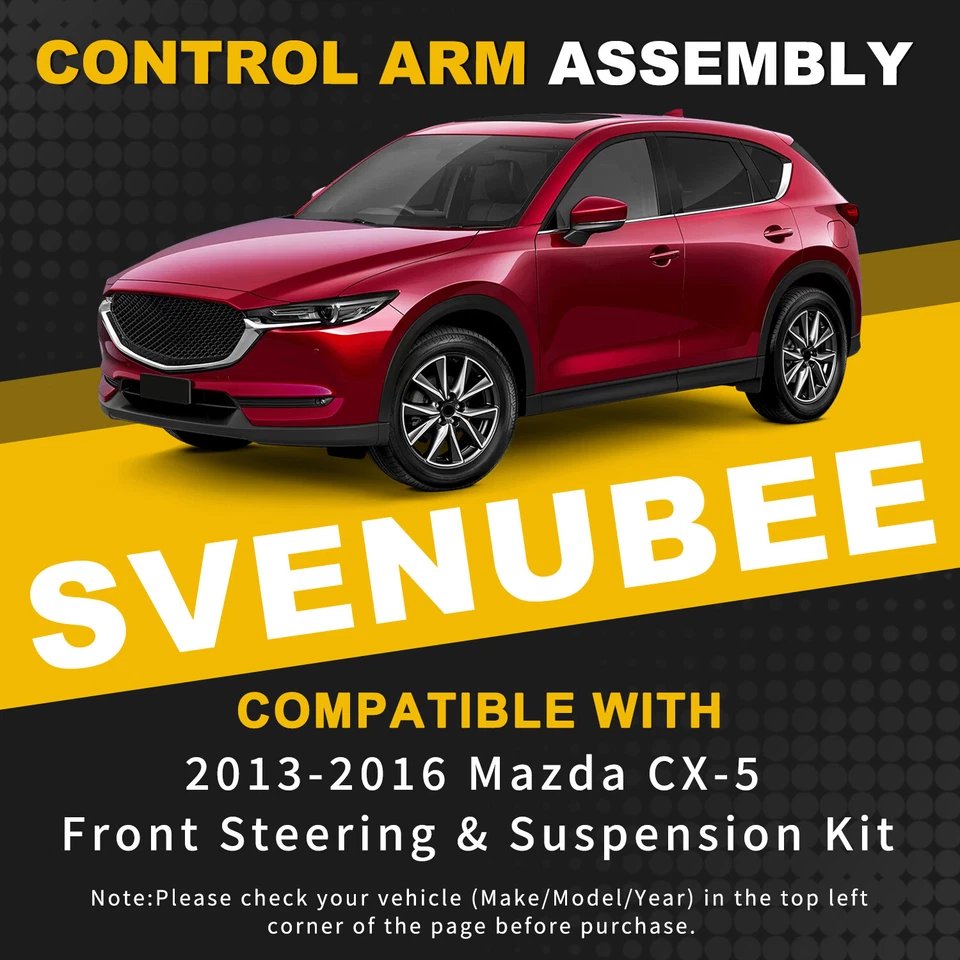 Front Suspension Control Arm And Ball Joint Link Kit For 2013-2016 Mazda CX-5 - Image 2 of 4