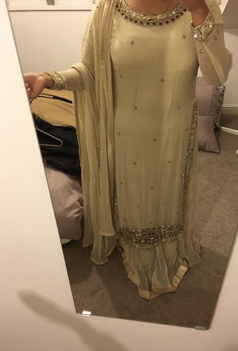 Pakistani Designer 4 Piece Suit 