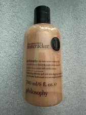 Philosophy Sweetest Nutcracker  Shampoo Shower Gel Shampoo 8 Oz New Sealed Red