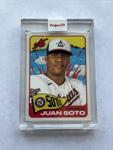 2021 Topps Project 70 - Tyson Beck 1965 Topps Baseball #161 Juan Soto