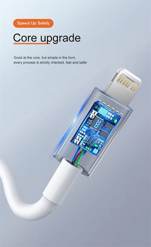 Per iPhone 14 13 12 11 Pro XR XS Ricarica Rapida 20W USB-C Cavo Caricatore PD-1M - Foto 18 di 21