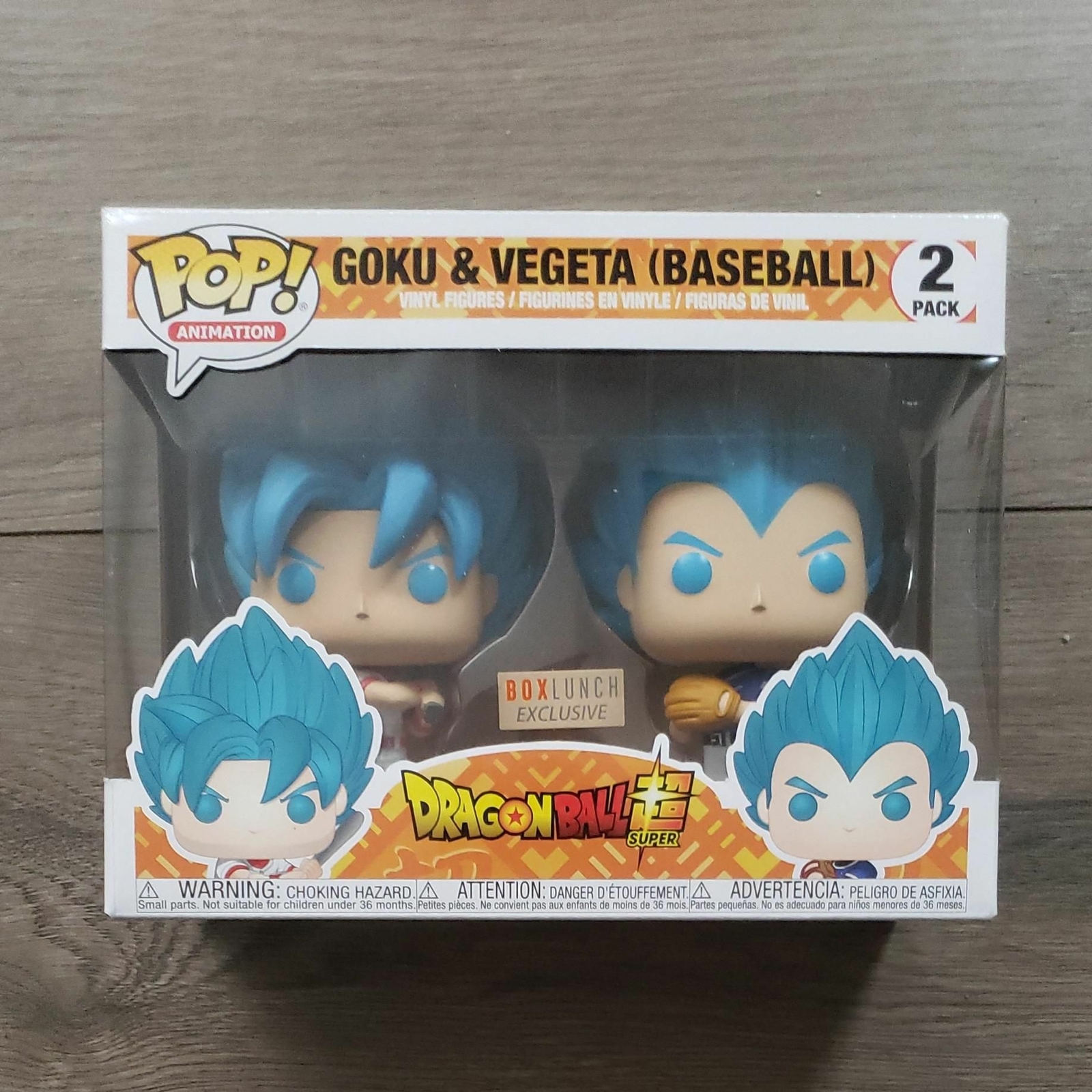 goku vegeta baseball pop