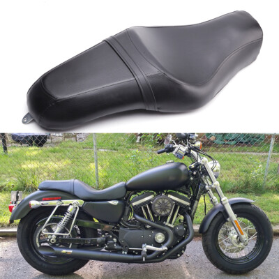 HDBUBALUS Motorrad Sitzerhöhung Für Harley Sportster – Doppelsitz Für Fahrer & Beifahrer