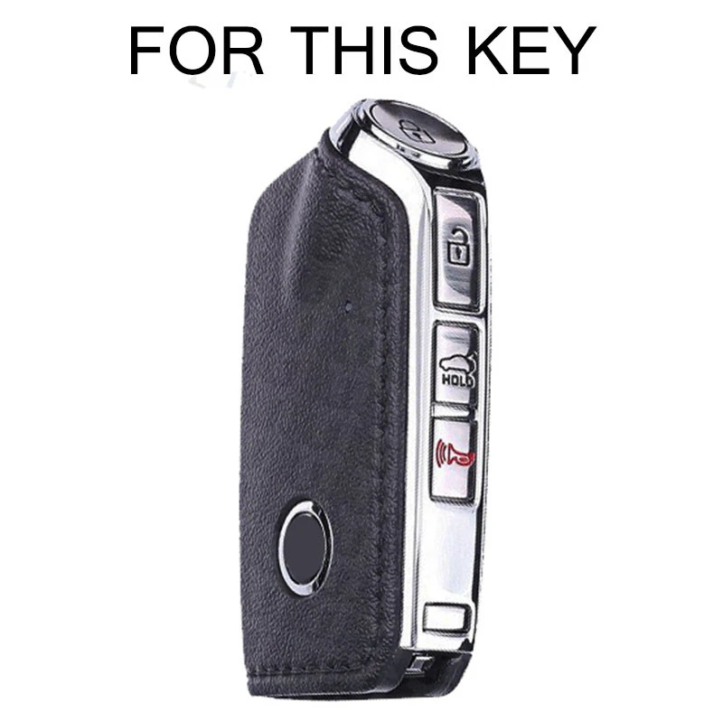 For Kia Stinger Silicone Key Case Remote Fob Cover Shell Holder