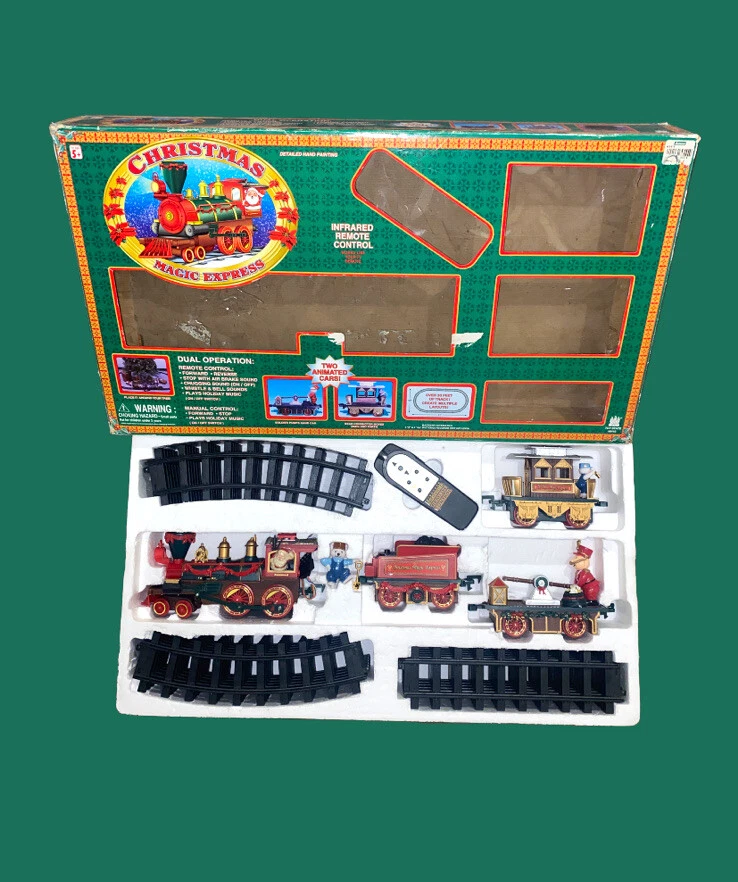 Christmas magic train set hotsell