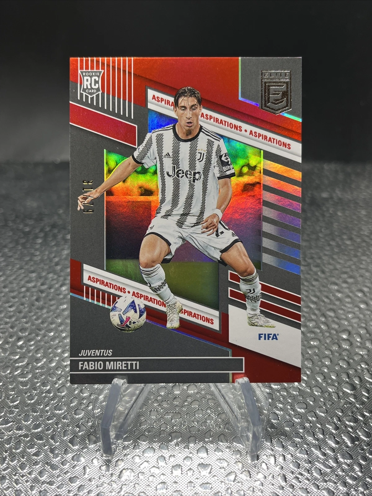2022/23 Panini Donruss Elite FIFA Fabio Miretti 31/79 Rookie RC Juventus #211
