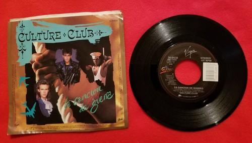 Culture Club - The War Song / La Cancion De Guerra - Vinyl 45 Record ...