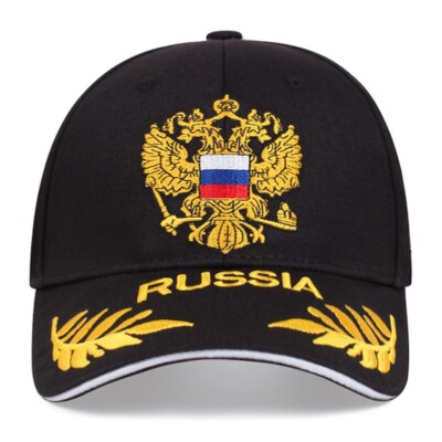 Top Quality NEW RUSSIA Embroidery Snapback Baseball Sun Cap Trucker Racing Hat